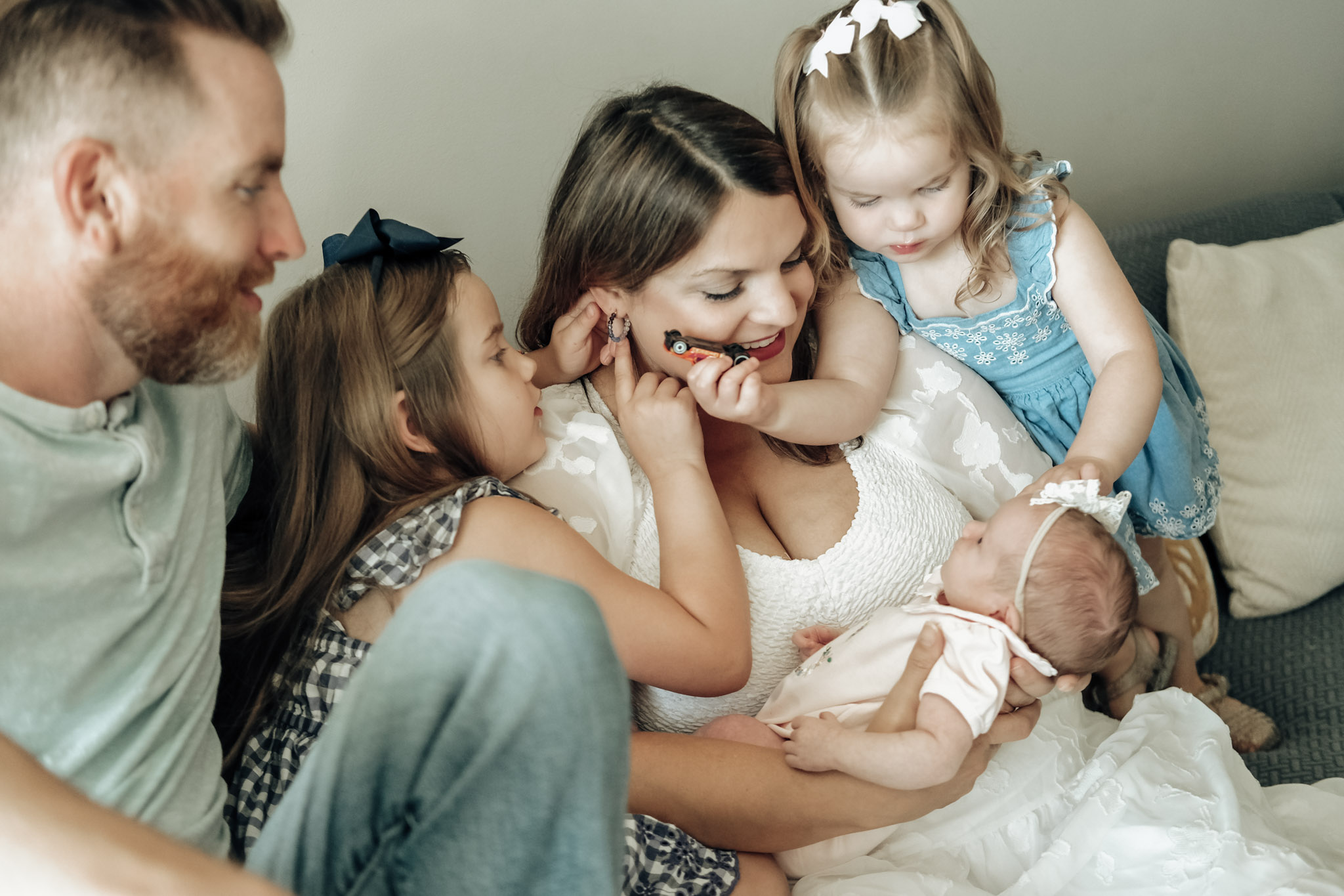 Lifestyle family portrait